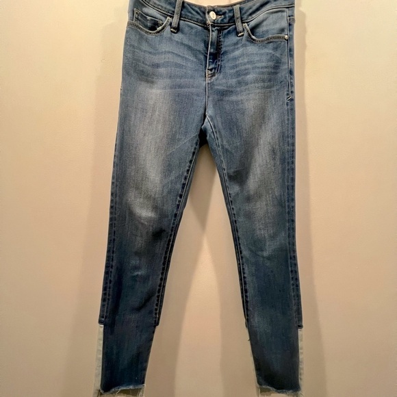 PILCRO & THE LETTERPRESS Script High-Rise High-Low Skinny Jeans - Picture 8 of 13